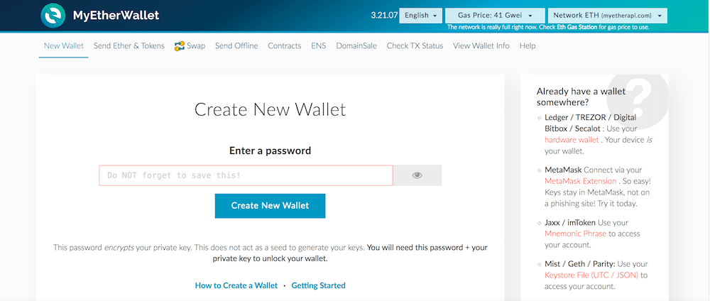 how to set up an e wallet for cryptocurrency