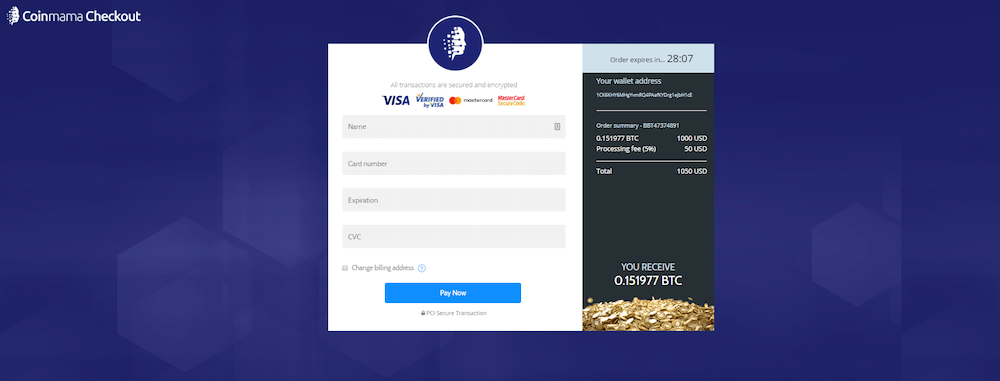 deposito bitcoin dengan kartu kredit