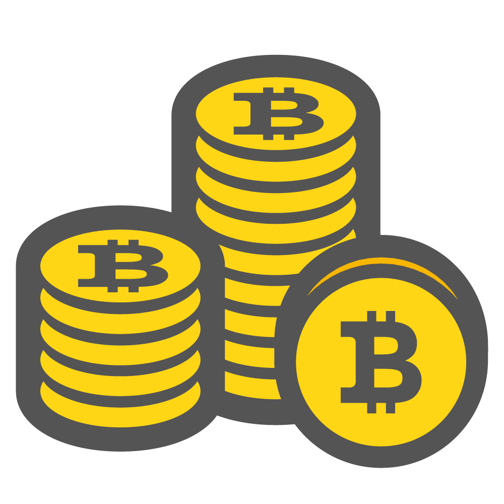 stack of bitcoins