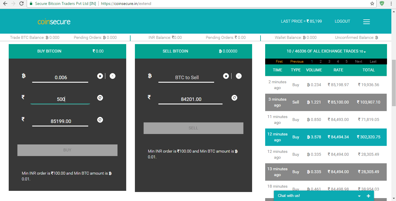 bitcoin buying by exchange