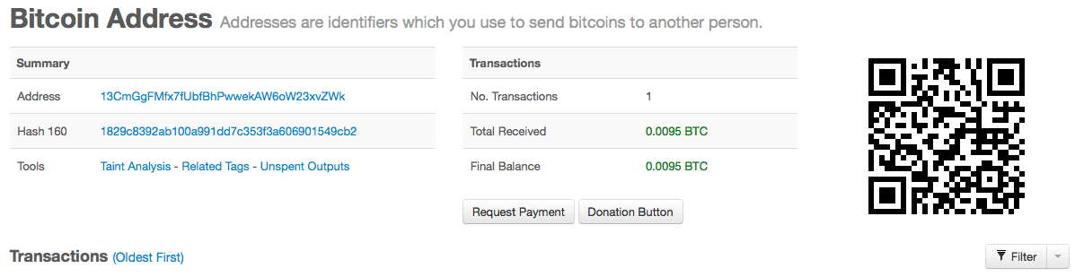 how to send bitcoin to address