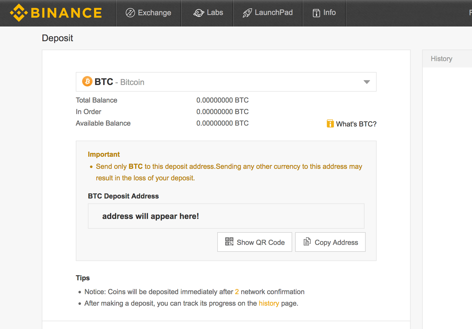 How To Find My Bitcoin Address On Binance - Best Way To Earn Bitcoin For Free