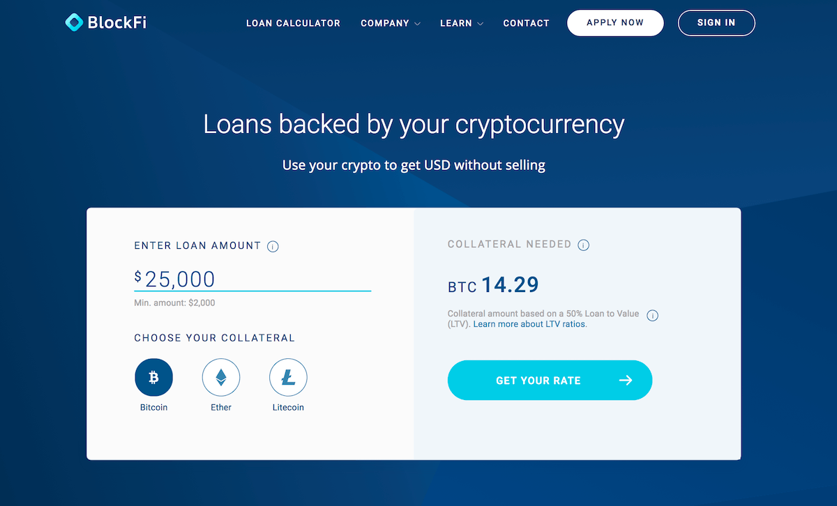 how to get a loan to buy bitcoin