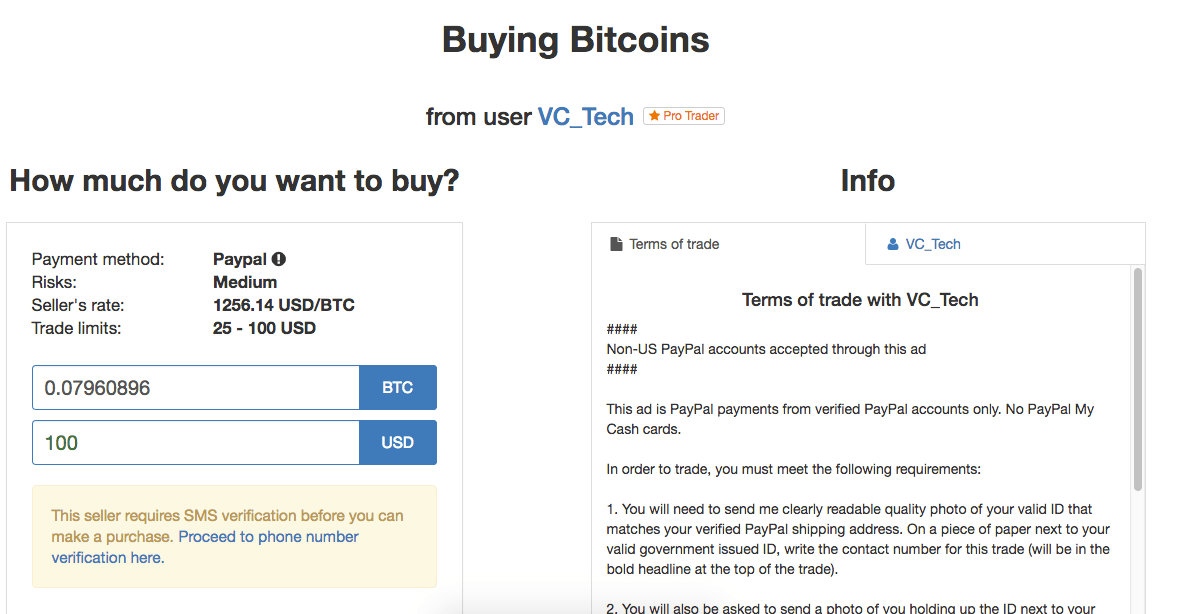 can you buy bitcoins with paypal credit