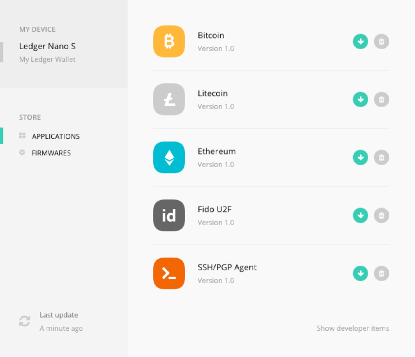 what altcoins does ledger nano s support