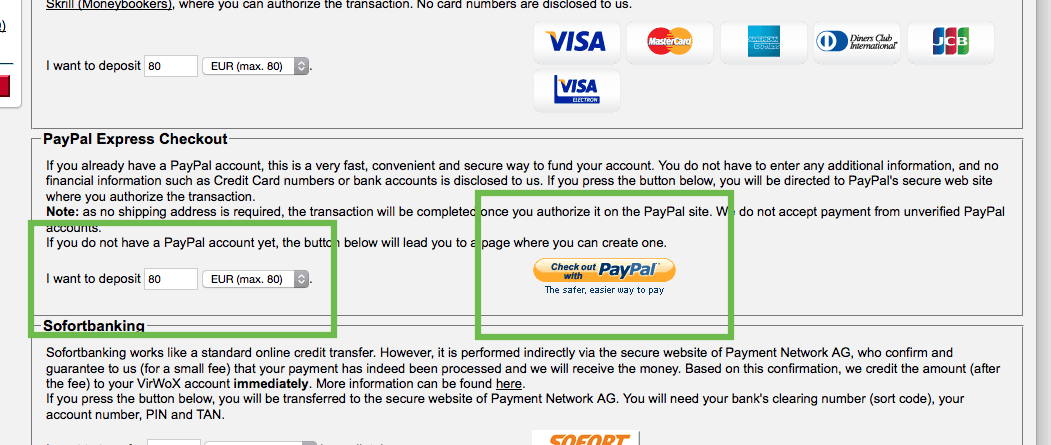 Skrill Paypal Deposit Skrill Paypal Deposit
