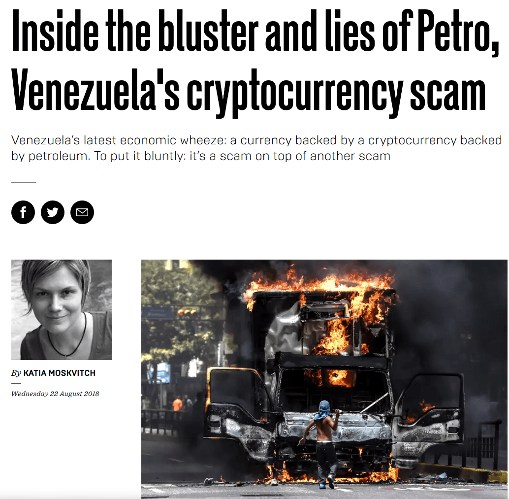 kompresas bitcoin en venesuela)