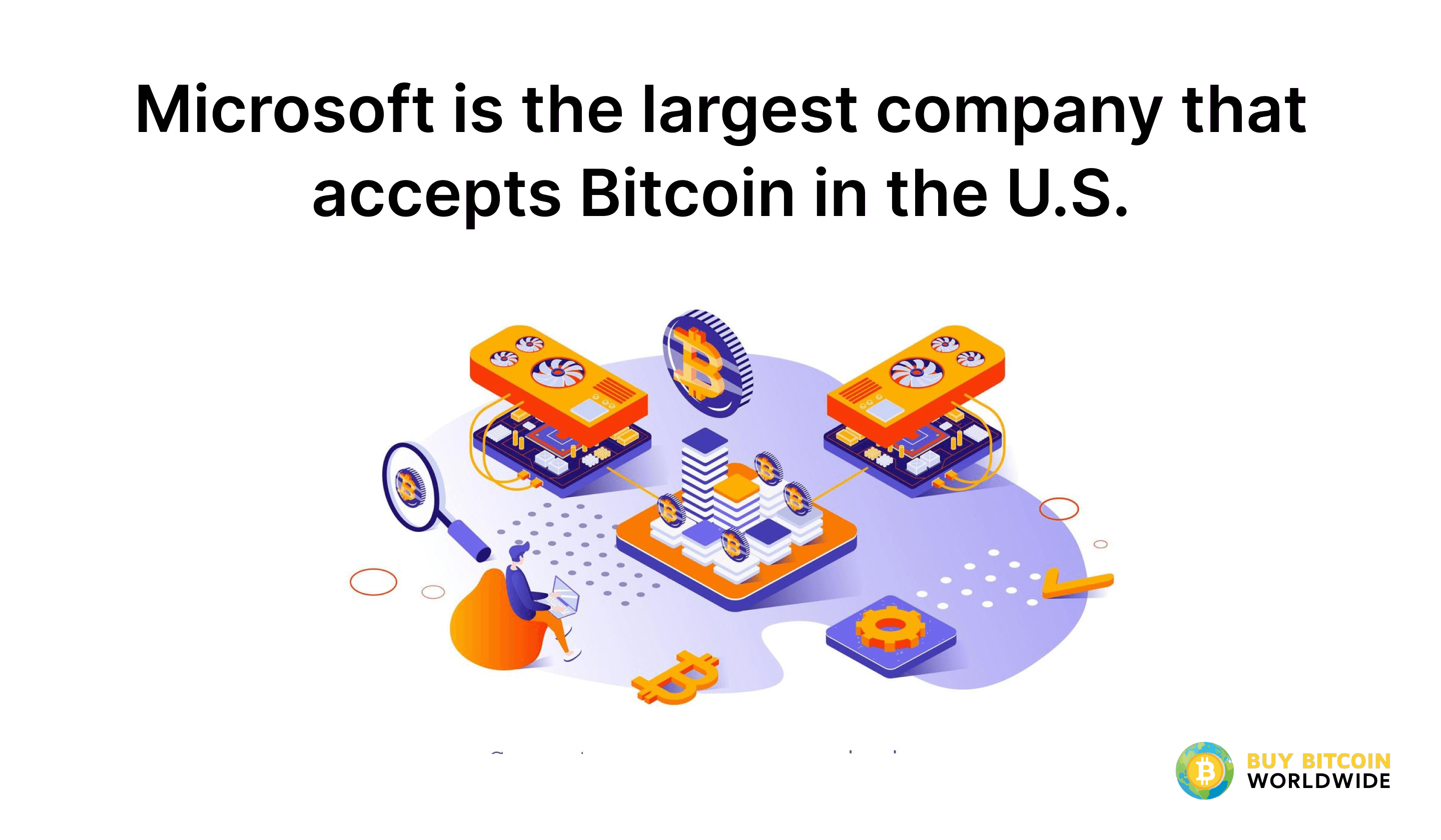 biggest company in the usa that accepts bitcoin