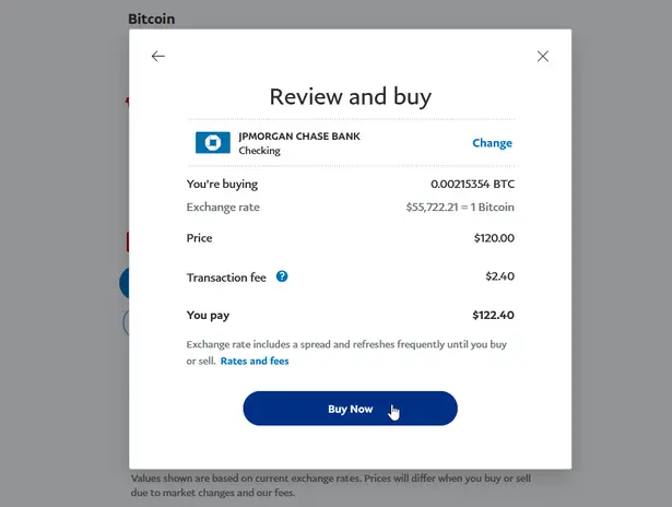 confirm buy paypal crypto