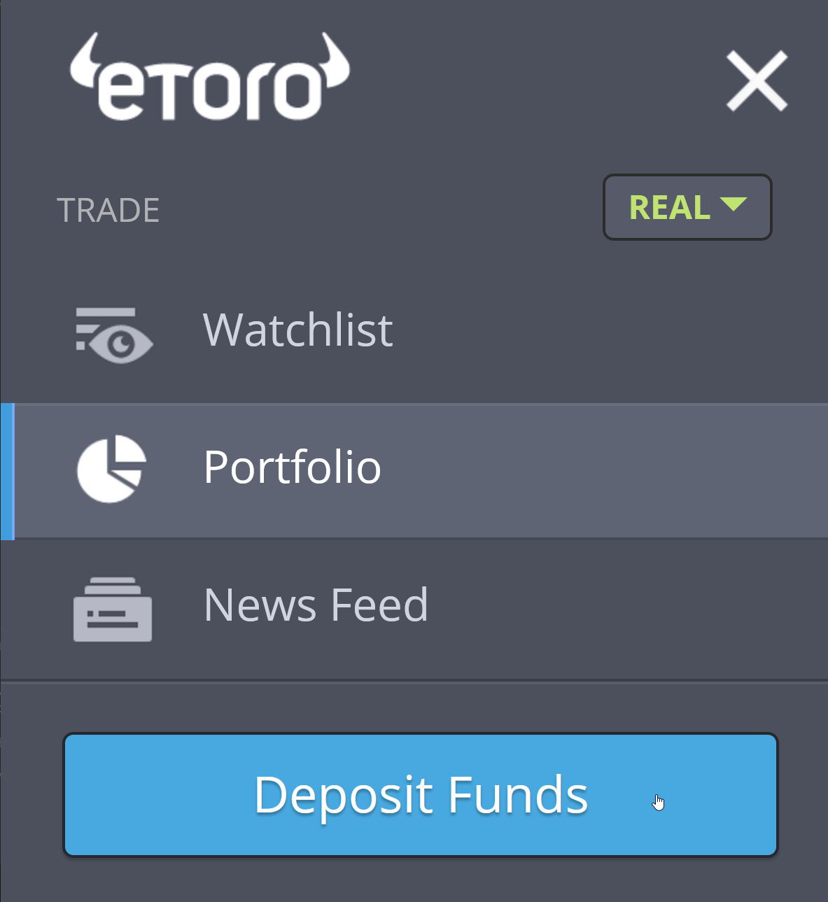etoro trading screen