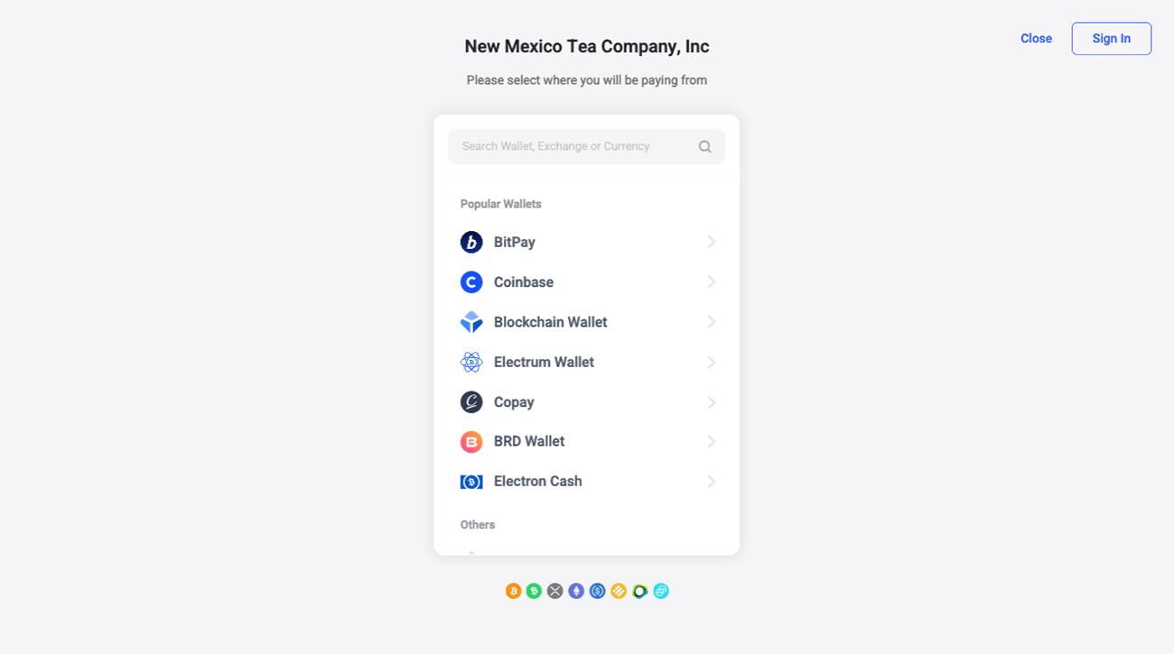 bitpay invoice