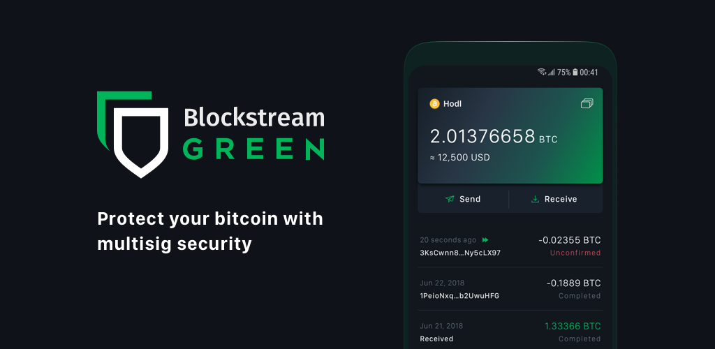 green address bitcoin wallet apžvalga